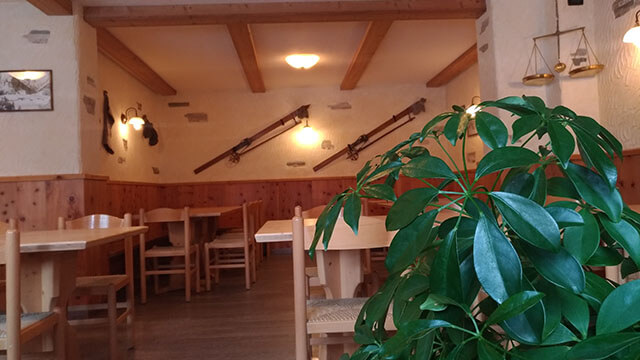Die Taverne von Baita Cusini